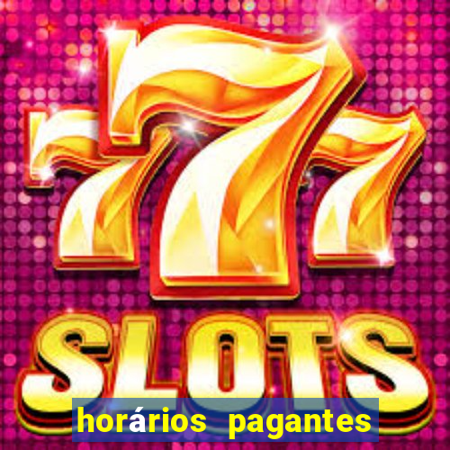 horários pagantes pg soft