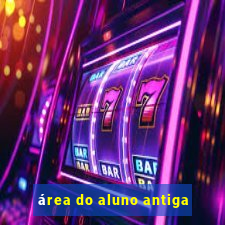 área do aluno antiga