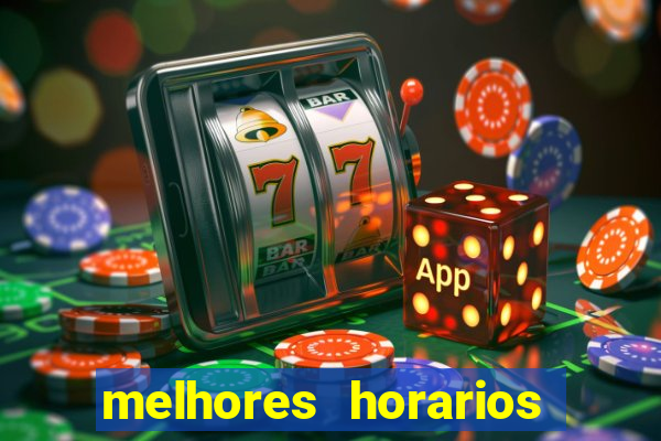 melhores horarios pagantes fortune tiger