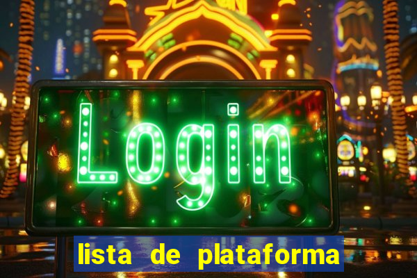 lista de plataforma de jogos