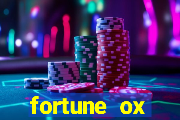 fortune ox horários pagantes