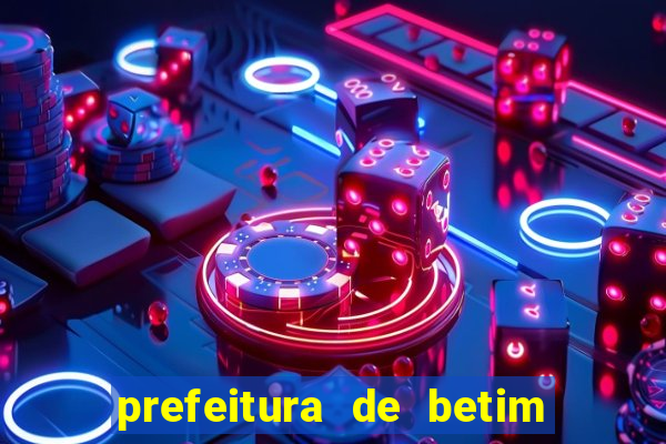 prefeitura de betim contracheque online