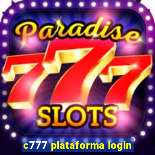 c777 plataforma login