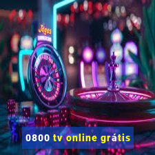 0800 tv online grátis