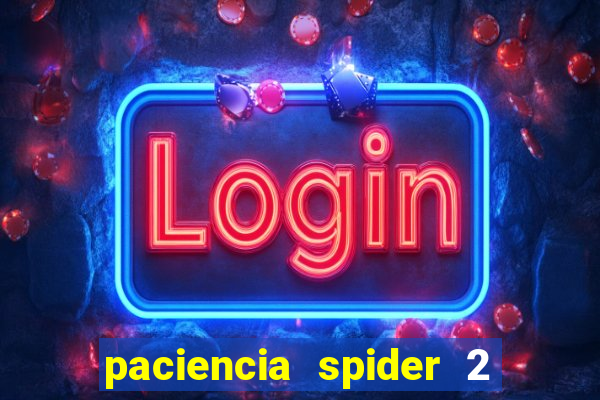 paciencia spider 2 naipes jogar