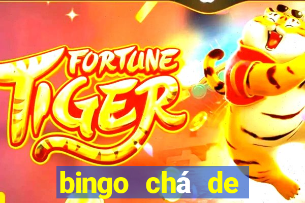 bingo chá de bebê excel