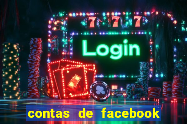 contas de facebook abandonadas com senha e email