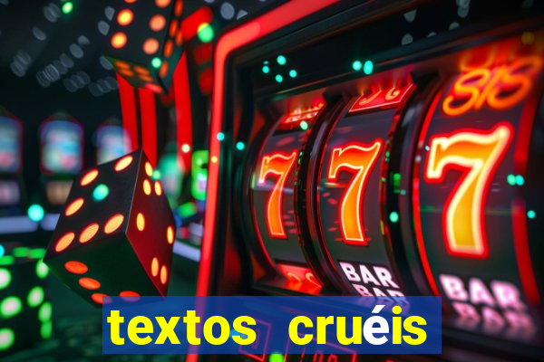 textos cruéis demais para serem lidos rapidamente pdf