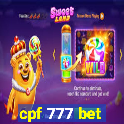 cpf 777 bet