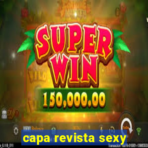 capa revista sexy